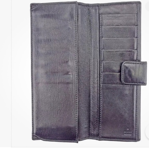 GUCCI
Calfskin Interlocking G French Wallet Black - Picture 8 of 10